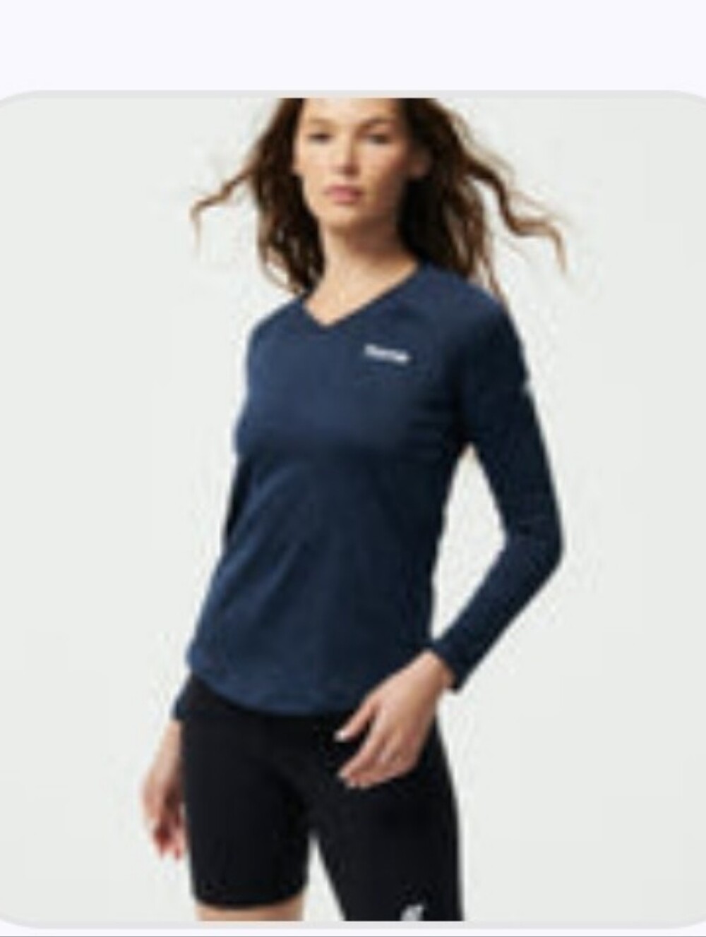 Women's NWT Forme Ace V Neck Posture-Correcting Long Sleeve Top M - Picture 2 of 8